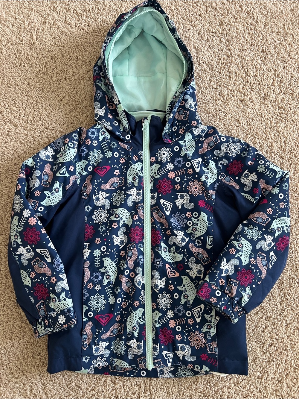 Roxy Girls Hooded Snow Jacket